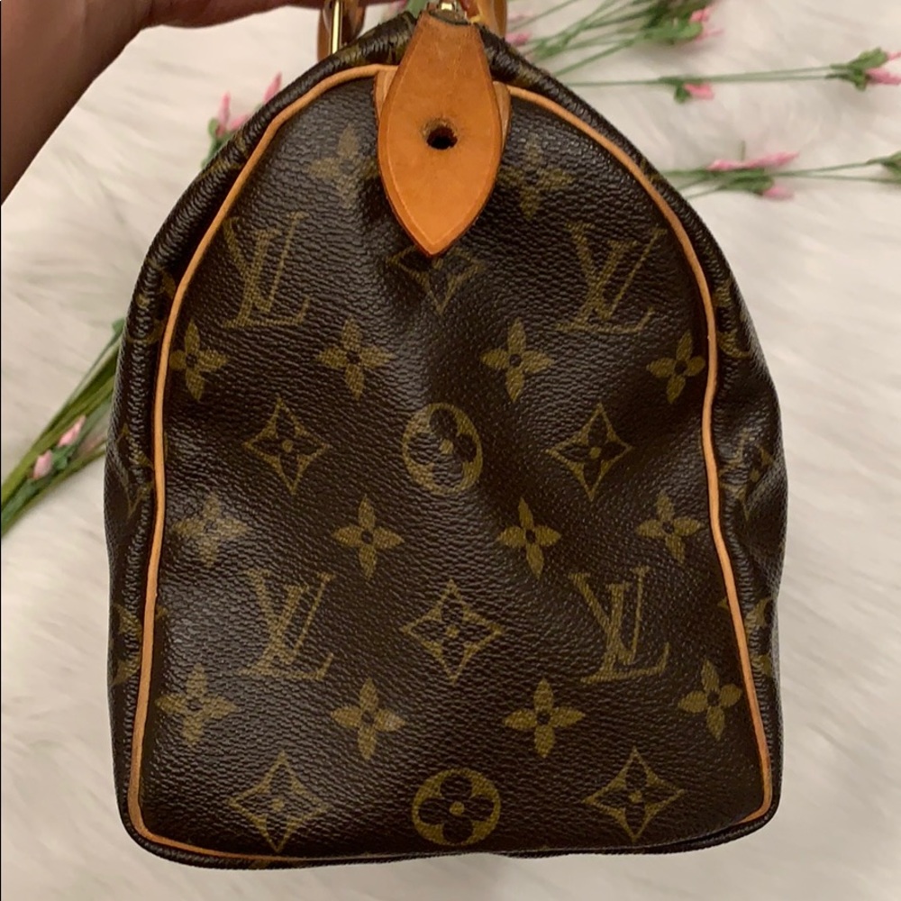 Louis Vuitton Monogram Mini Satchel in Brown and Tan Leather - Picture 3 of 16